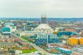 Aerial view of Liverpool including the metropolitan cathedral, England Royalty Free Stock Photo