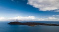 Aerial view of lobos island Royalty Free Stock Photo