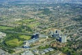 Aerial view of London