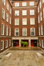 Aerial view of London old and new Buildings - UK Royalty Free Stock Photo