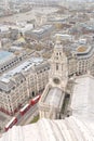 Aerial view of London, UK Royalty Free Stock Photo