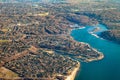 aerial view of Long Island New York communities