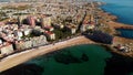 Aerial view Los Locos beach, Torrevieja, Spain Royalty Free Stock Photo