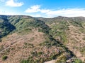 Aerial view of Los Penasquitos Canyon Preserve, San Diego Royalty Free Stock Photo