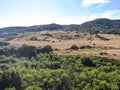 Aerial view of Los Penasquitos Canyon Preserve, San Diego Royalty Free Stock Photo