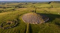 Loughcrew cairns. county Meath. Ireland Royalty Free Stock Photo