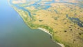 Aerial View of Louisiana Wetlands Royalty Free Stock Photo