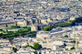 Aerial View of the Louvre Museum