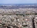 Aerial view of the Louvre museum in Paris