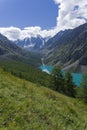 Shavlo Lake. Altai Mountains, Russia.