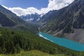 Shavlo Lake. Altai Mountains, Russia Royalty Free Stock Photo