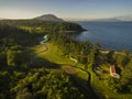 Aerial View of Lummi Island, Washington