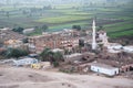 Aerial view on Luxor suburbs Royalty Free Stock Photo