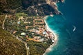 Aerial view of Lykia Kidrak Oludeniz Royalty Free Stock Photo