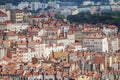 Aerial view of Lyon city, France Royalty Free Stock Photo