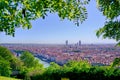 Aerial view of Lyon, France Royalty Free Stock Photo