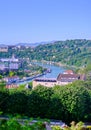 Aerial view of Lyon, France Royalty Free Stock Photo