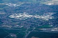 Aerial View of the M40 Junction at High Wycombe with Cressex Industrial Estate