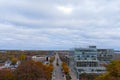 Aerial View of Madison along Washington Avenue