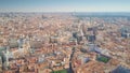 Aerial view of Madrid cityscape, Spain Royalty Free Stock Photo