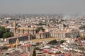 Aerial view. Cholula, Puebla, Mexico Royalty Free Stock Photo