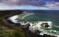 Aerial view of the main bay from the famous Giant's Causeway