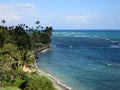 Aerial view of Makalei Beach Royalty Free Stock Photo