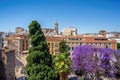 Aerial view of Malaga Skyline with Malaga Cathedral - Malaga, Andalusia, Spain