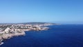 Aerial view of the Malgrats Islands Royalty Free Stock Photo