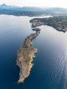 Aerial view of Malgrats Islands and Santa Ponsa Bay