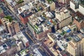 Aerial view of Manhattann New York Royalty Free Stock Photo