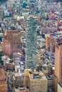 Aerial view of Manhattann New York Royalty Free Stock Photo