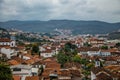 Aerial view of Mariana City - Minas Gerais, Brazil Royalty Free Stock Photo