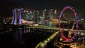 Aerial View of Marina Bay Singapore 2