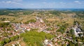 Aerial view of Martel village