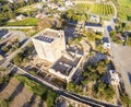 Aerial view of Medieval castle of Kolossi, Limassol, Cyprus Royalty Free Stock Photo