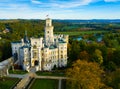 Hluboka nad Vltavou castle, Czech Republic Royalty Free Stock Photo