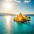 Sevanavank Monastery on Lake Sevan, Armenia Royalty Free Stock Photo