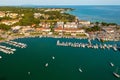 Aerial view of Medulin town in Croatia