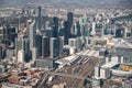 Aerial view of Melbourne city, Australia Royalty Free Stock Photo