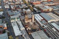 Aerial view of Melbourne suburbs