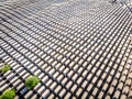 Aerial view of Memorial to the Murdered Jews of Europe Royalty Free Stock Photo