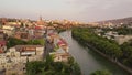 Metekhi Church in Tbilisi at sunset