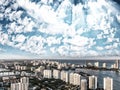 Aerial view of Miami Beach skyline, Florida Royalty Free Stock Photo