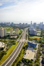 Aerial view of Miami