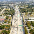 Aerial view of Miami