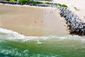 Aerial view of Miami South Beach, Florida, USA Royalty Free Stock Photo