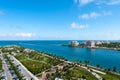 Aerial View of Miami South Pointe Park