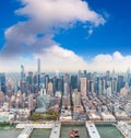 Aerial view of Midtown Manhattan, New York City Royalty Free Stock Photo