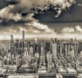 Aerial view of Midtown Manhattan, New York City Royalty Free Stock Photo